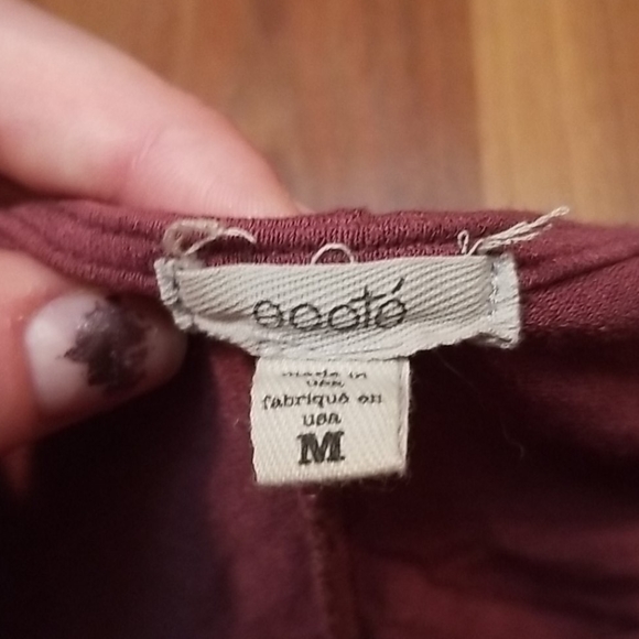 U.O / ECOTE BONITA TUNIC IN RED BRICK COLOR - Picture 6 of 8